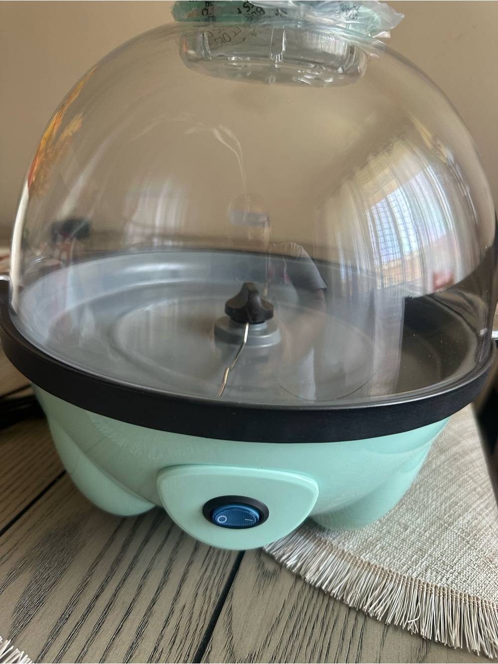 Ash Mint Green Dash Stirring Popcorn Maker